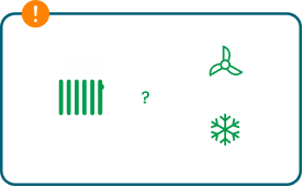 No connection of the operation of smart thermostats with ventilation and cooling.