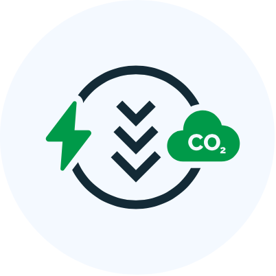 Reduction energy consumption